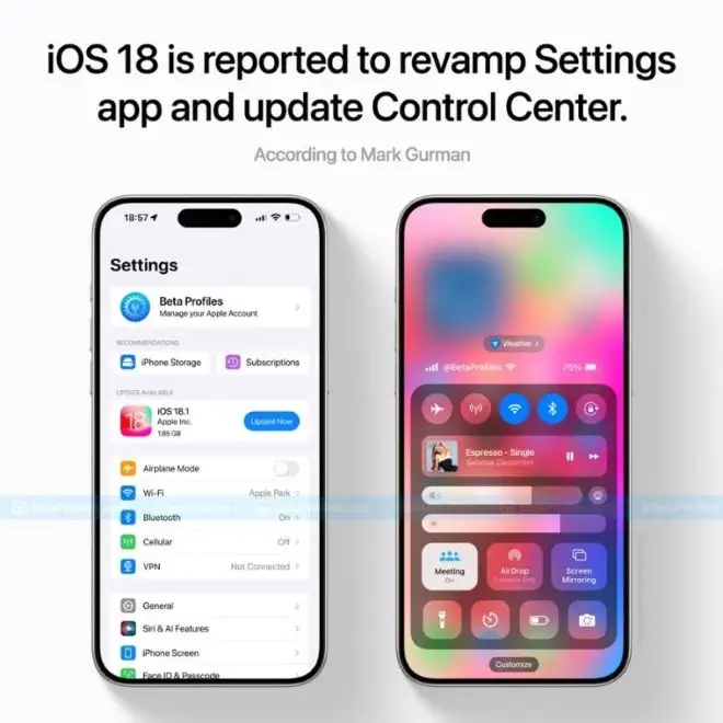 ios18 예상 이미지